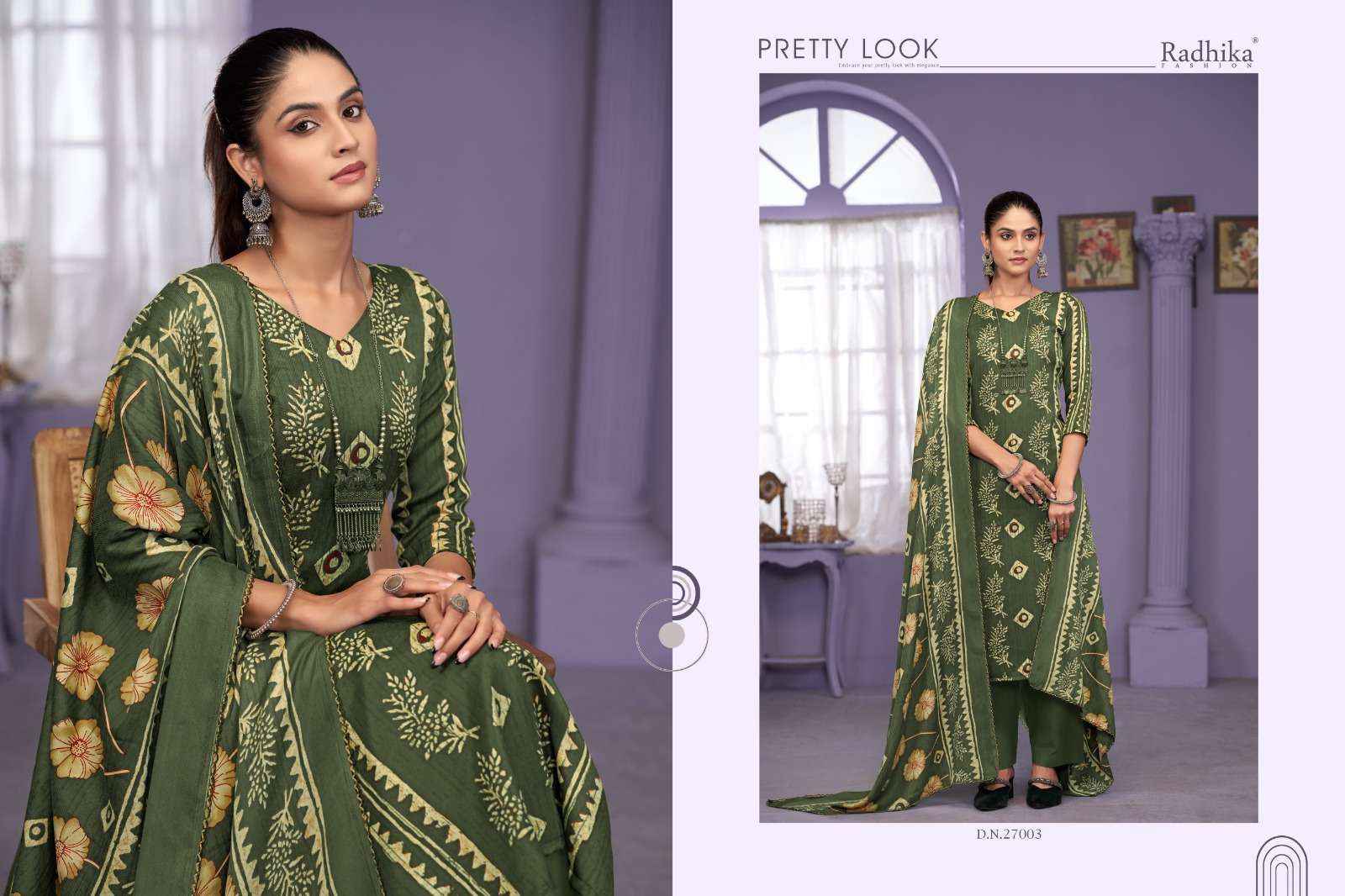 Radhika Sumyra Rozina Winter Collection Pure Pashmina Dress Material Wholesale Price ( 4 Pcs Catalog )