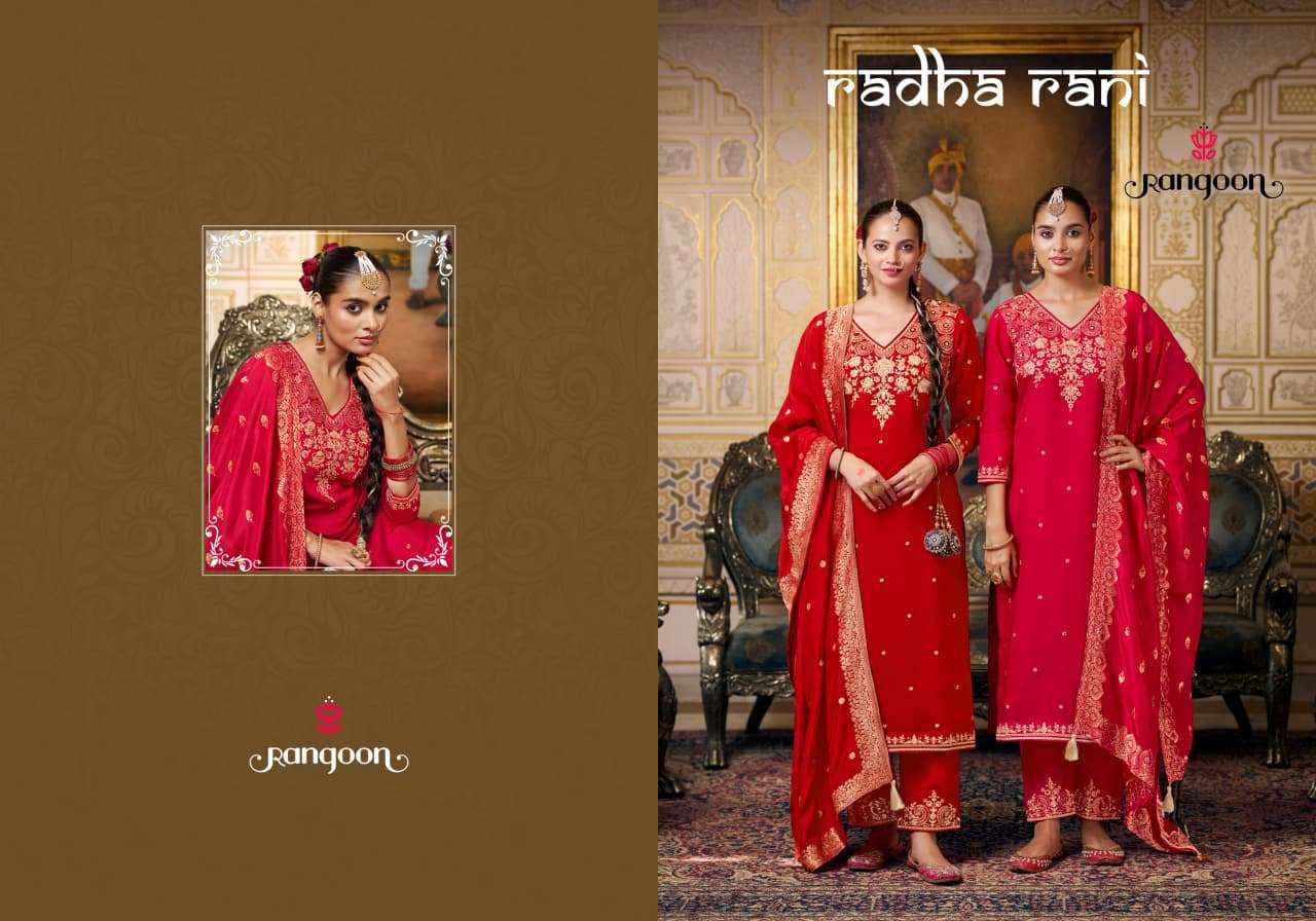 Rangoon Radha Rani Premium Designs Readymade Dress Wholesale Price ( 2 Pcs Catalog )
