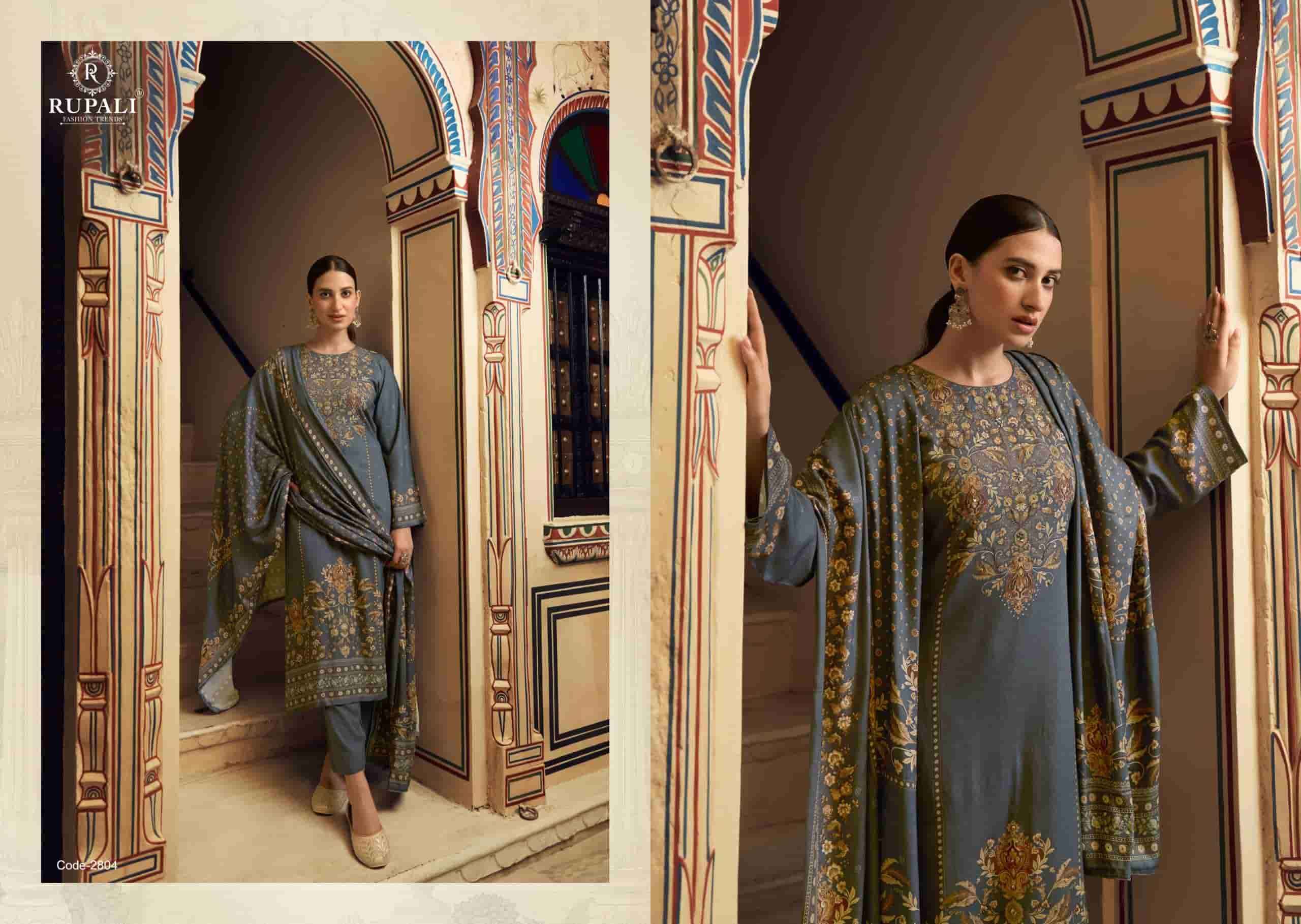 Rupali Fashion Pratibha Digital Printed Fancy Pashmina Suit Collection Wholesale Price ( 4 Pcs Catalog )