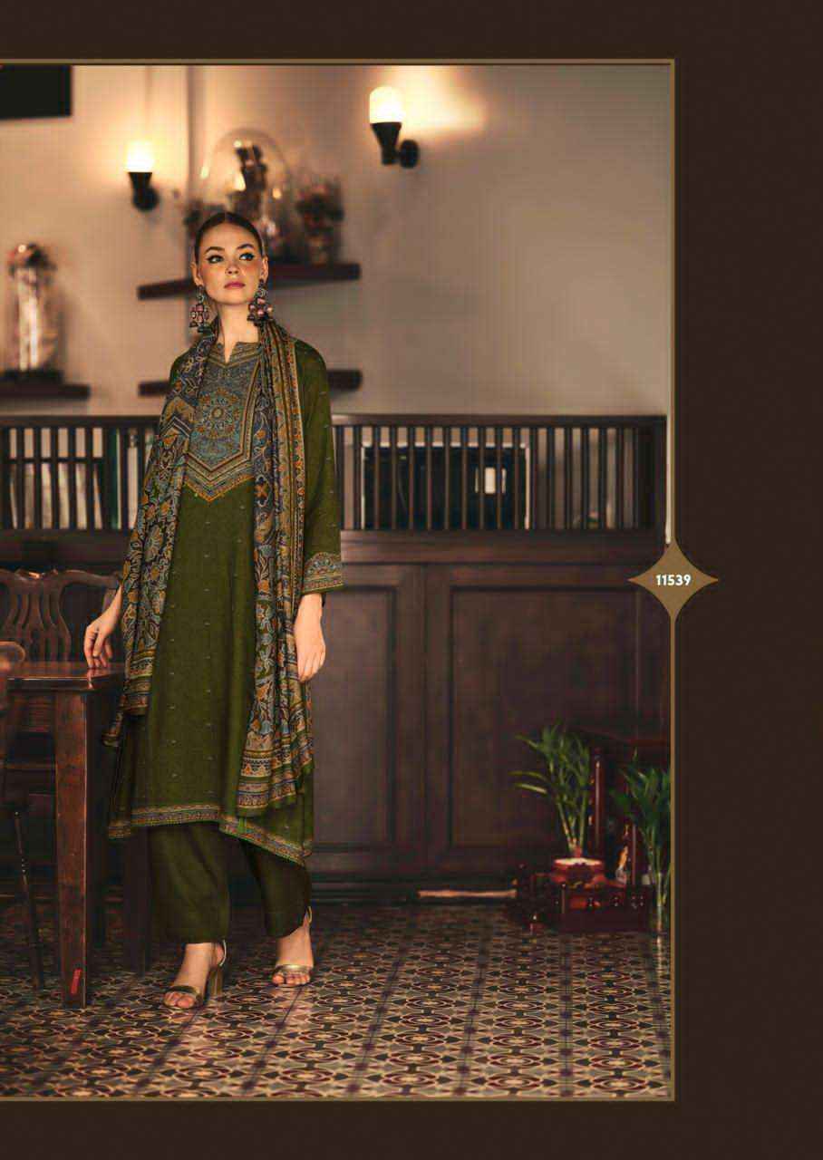 Sadhana Luna Winter Collection Fancy Ladies Dress  Material Wholesale Price ( 6 Pcs Catalog )