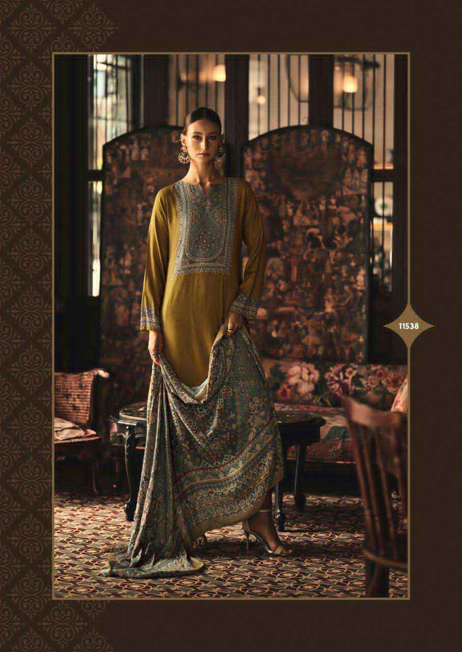 Sadhana Luna Winter Collection Fancy Ladies Dress  Material Wholesale Price ( 6 Pcs Catalog )