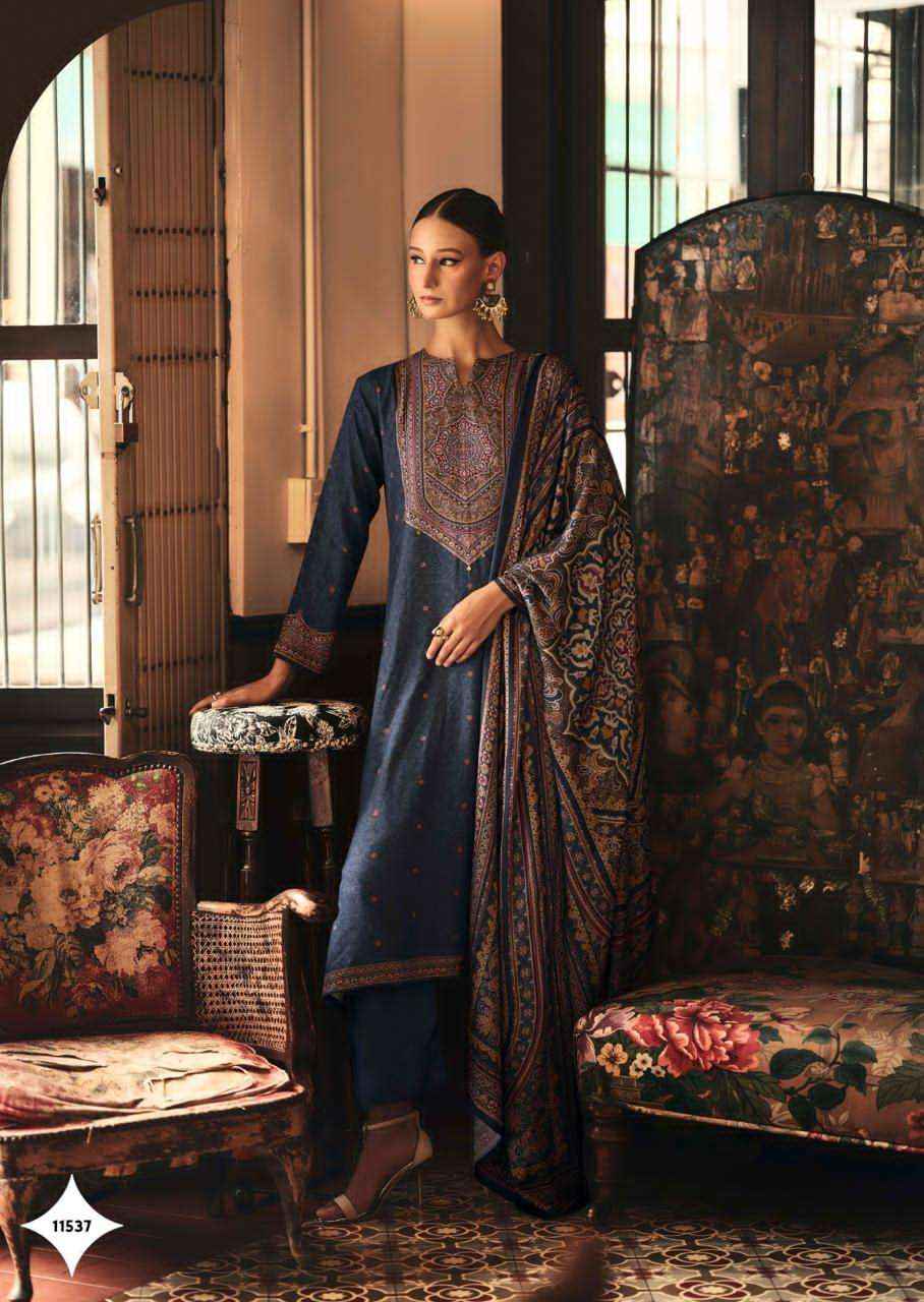 Sadhana Luna Winter Collection Fancy Ladies Dress  Material Wholesale Price ( 6 Pcs Catalog )