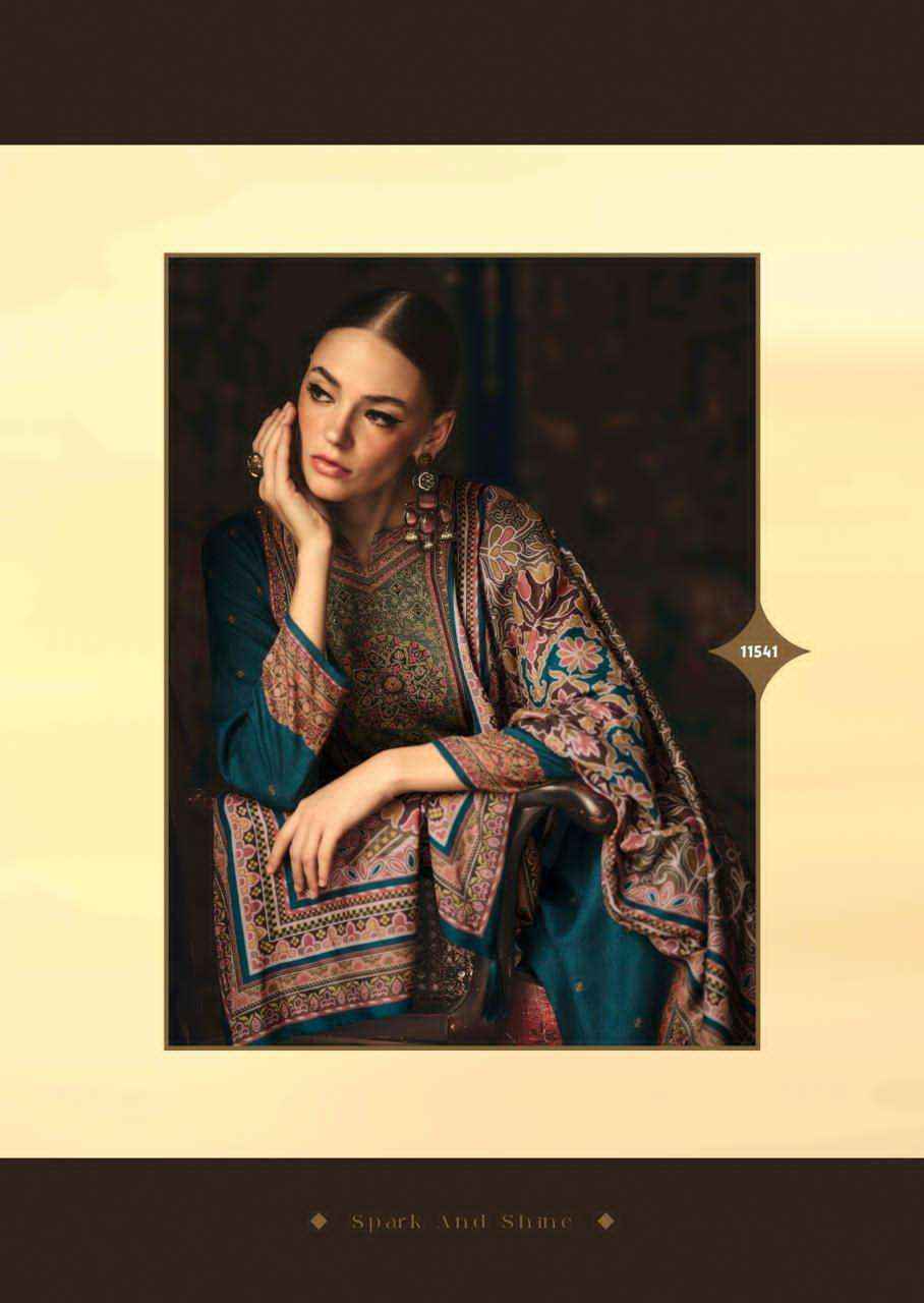 Sadhana Luna Winter Collection Fancy Ladies Dress  Material Wholesale Price ( 6 Pcs Catalog )