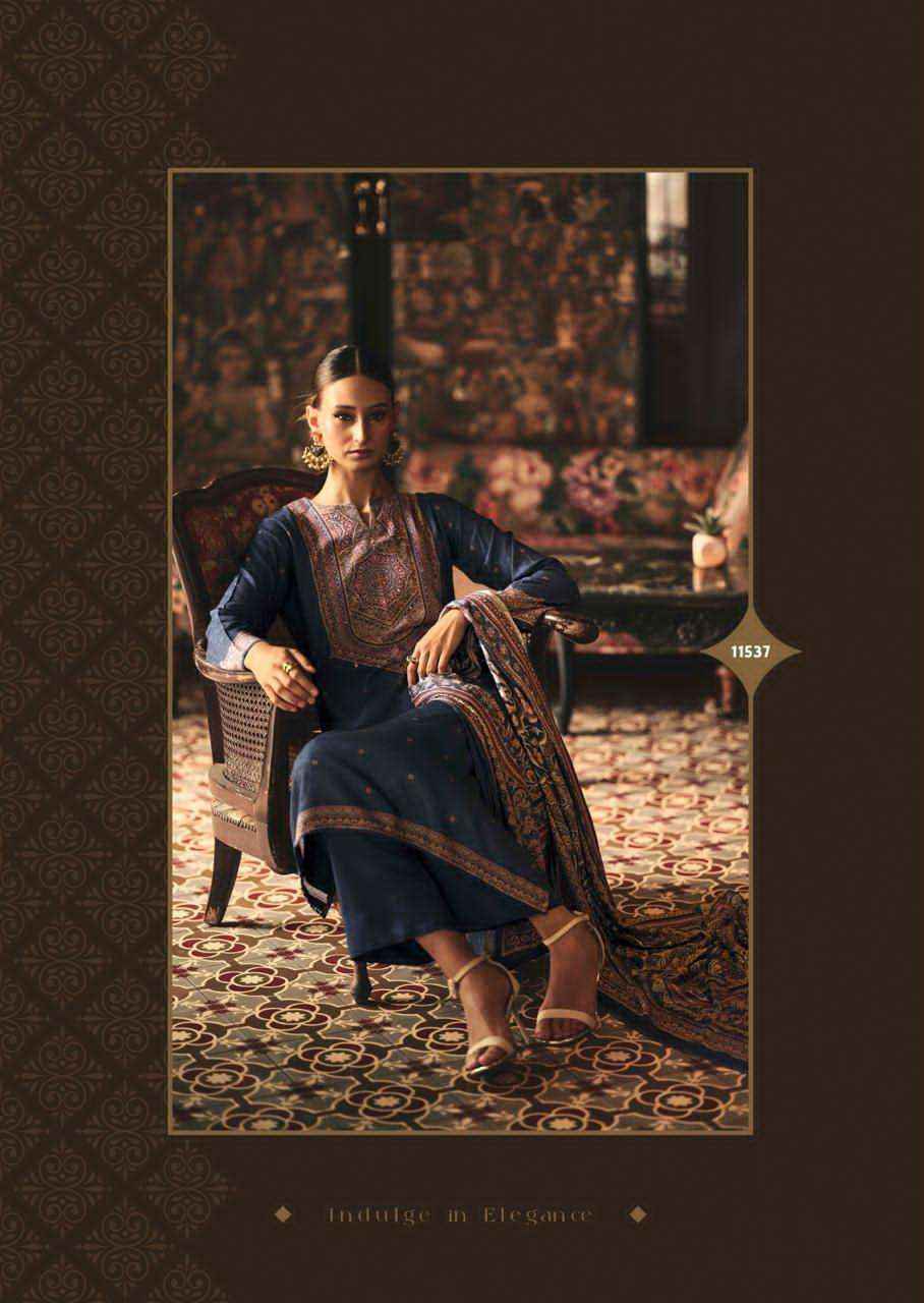 Sadhana Luna Winter Collection Fancy Ladies Dress  Material Wholesale Price ( 6 Pcs Catalog )