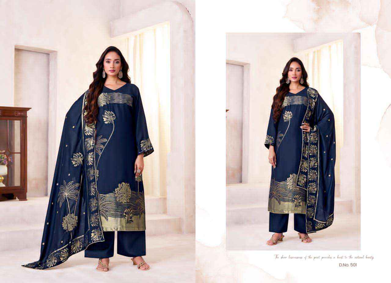 Tanishk Zeya Pure Muslin Jacquard Designer Dress Material Wholesale Price ( 4 Pcs catalog )