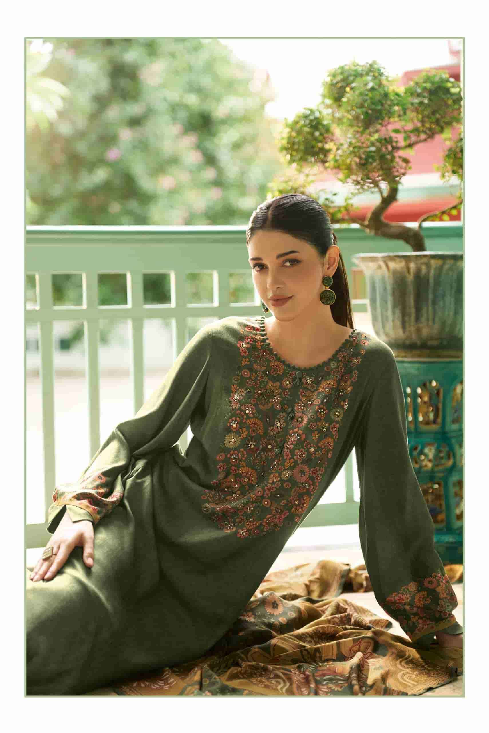 Varsha Bahaar Digital Printed Winter Wear Pashmina Suit Wholesale Price ( 4 Pcs Catalog )