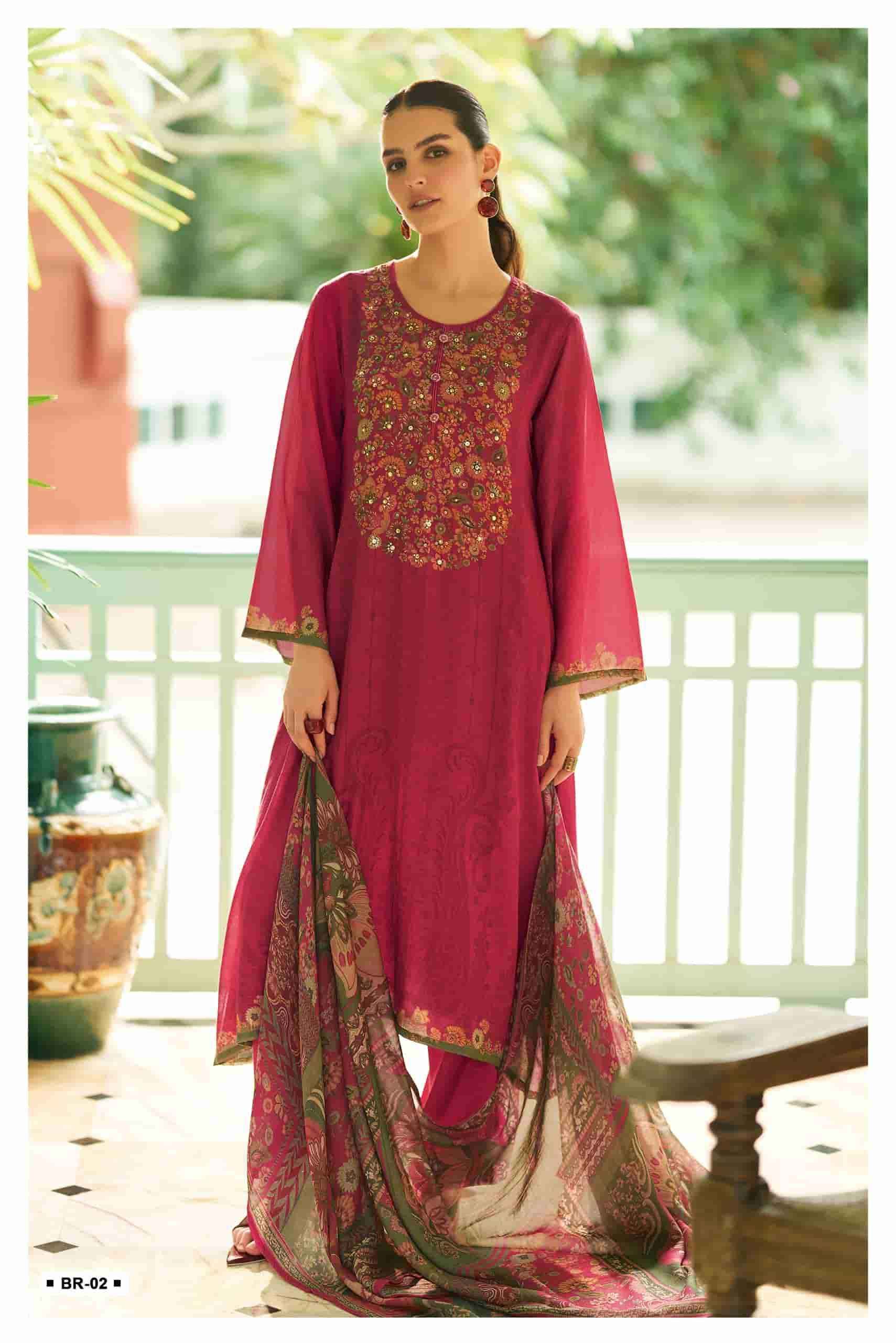 Varsha Bahaar Digital Printed Winter Wear Pashmina Suit Wholesale Price ( 4 Pcs Catalog )