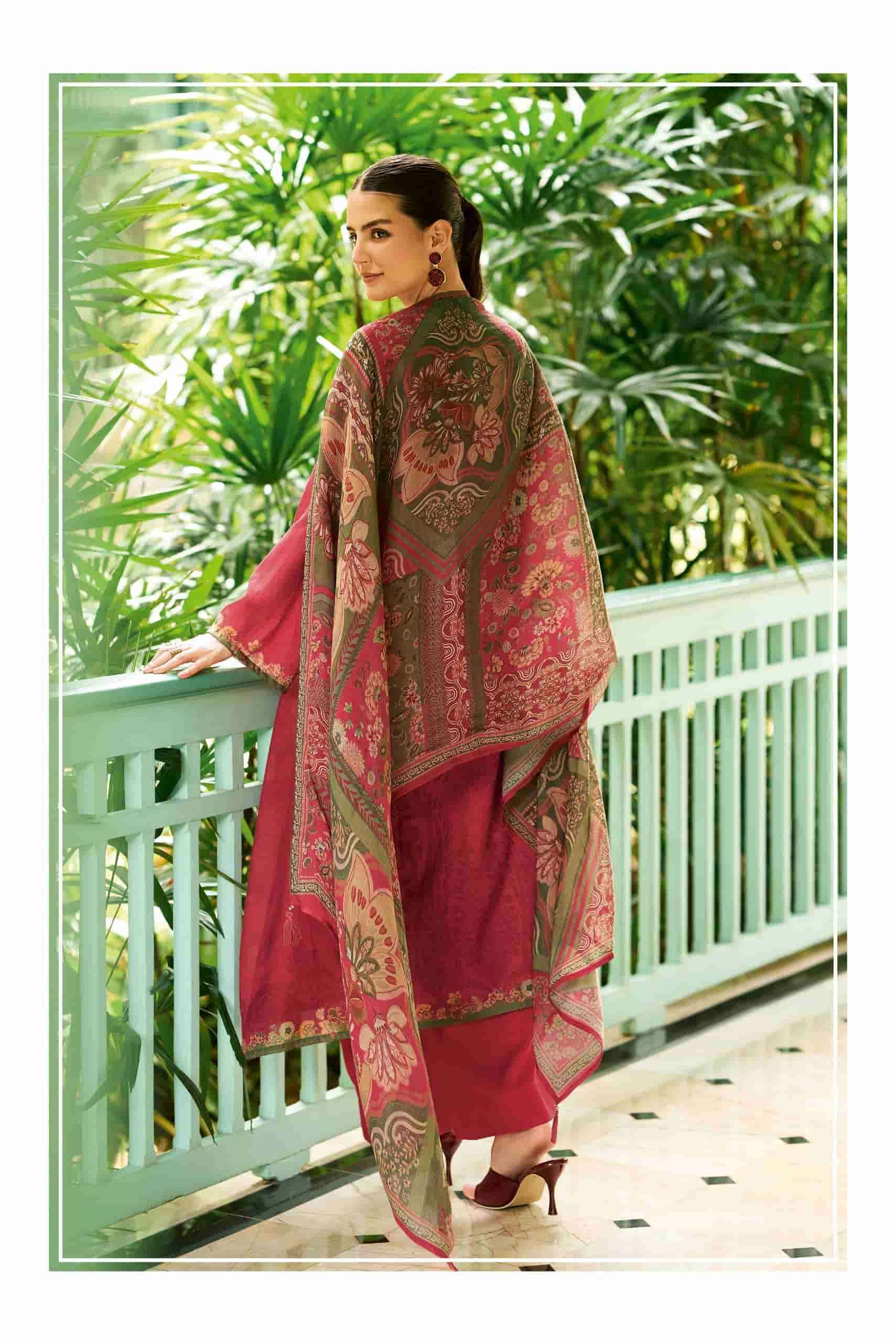 Varsha Bahaar Digital Printed Winter Wear Pashmina Suit Wholesale Price ( 4 Pcs Catalog )