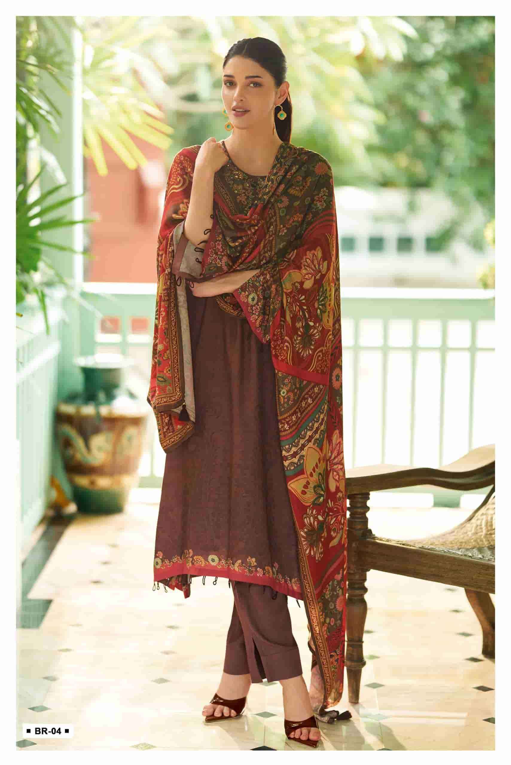 Varsha Bahaar Digital Printed Winter Wear Pashmina Suit Wholesale Price ( 4 Pcs Catalog )