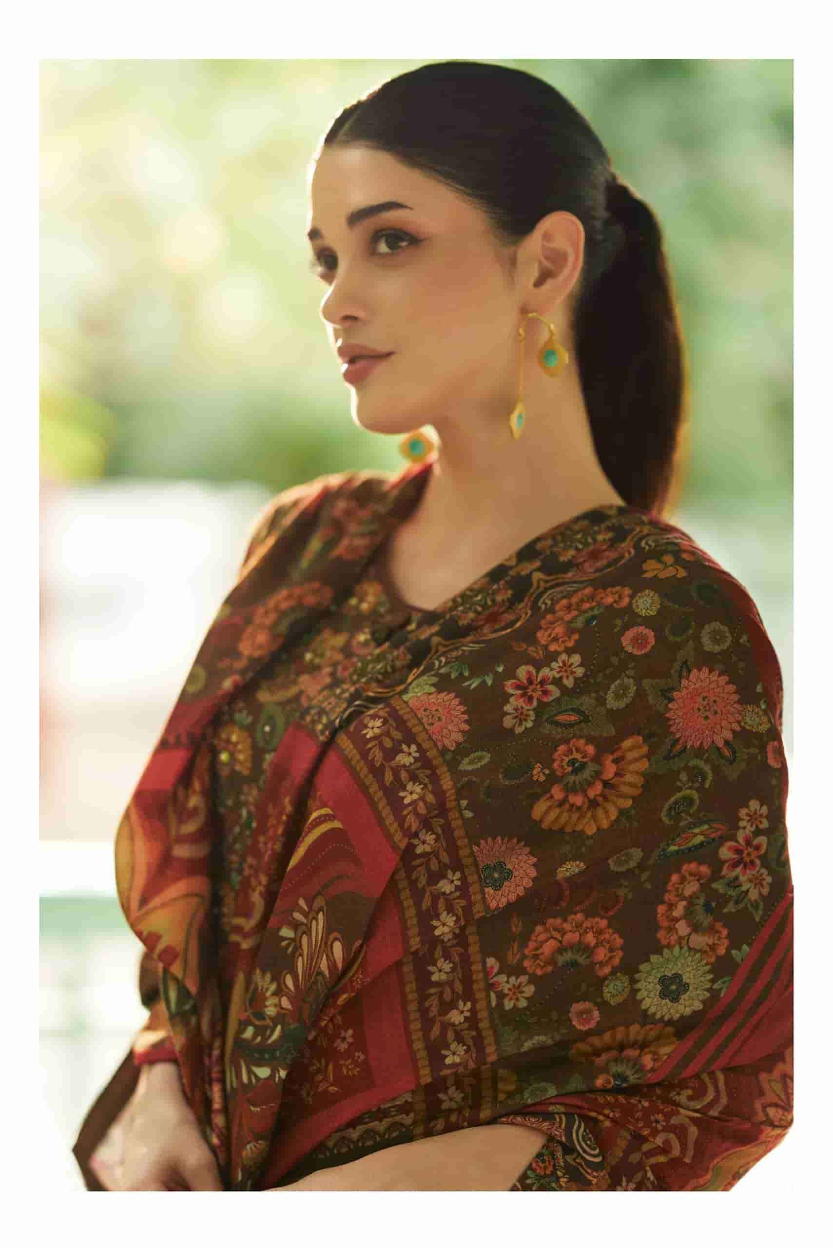 Varsha Bahaar Digital Printed Winter Wear Pashmina Suit Wholesale Price ( 4 Pcs Catalog )