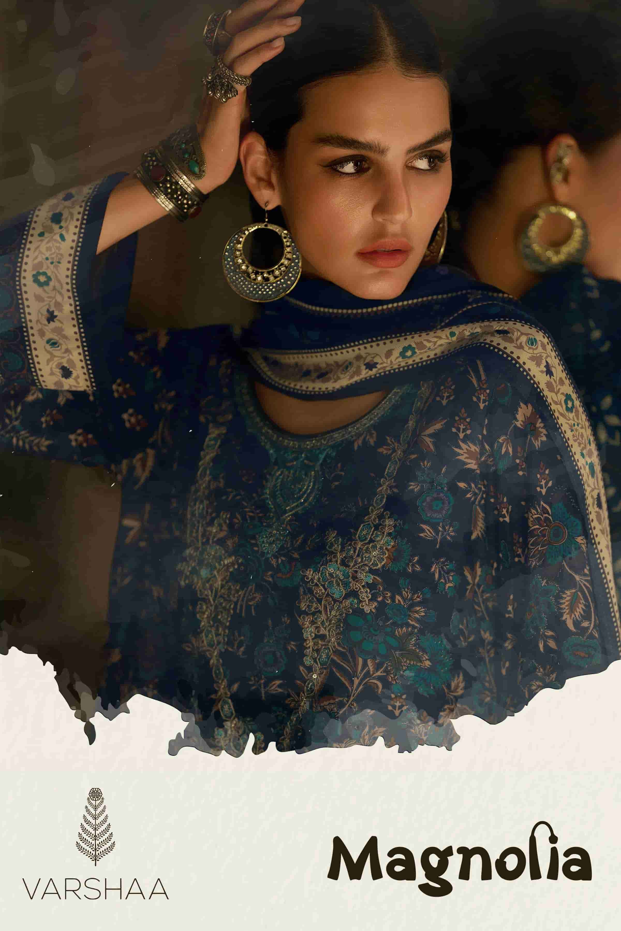 Varsha Magnolia Winter Collection Viscose Pashmina Ladies Suit Wholesale Price ( 4 Pcs Catalog )