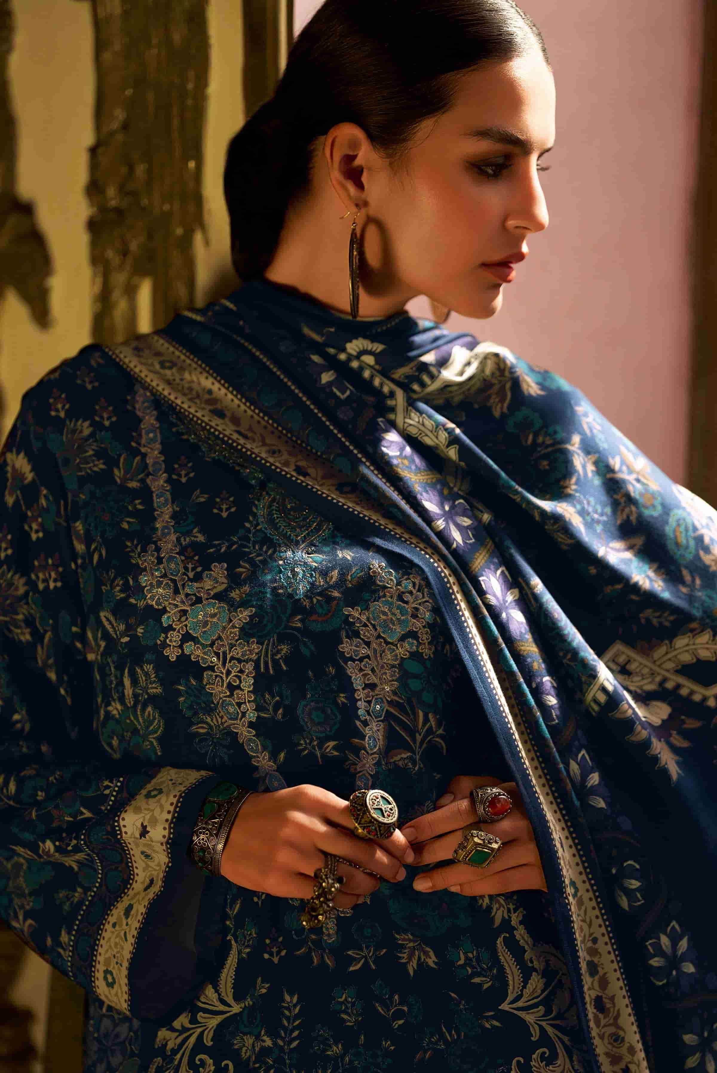 Varsha Magnolia Winter Collection Viscose Pashmina Ladies Suit Wholesale Price ( 4 Pcs Catalog )