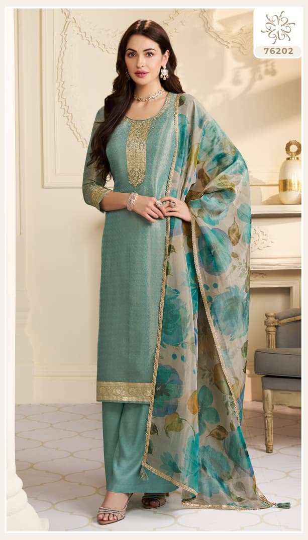 kanchipuram silk dress material Vinay Fashion Kuleesh Kanchi Designer Kanchipuram Silk Suit Catalog  Suppliers