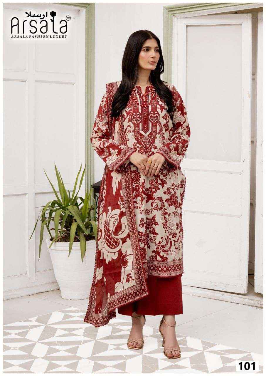 ARSALA FASHION AMARA SUIT WHOLESALE PRICE ( 6 PCS CATALOGUE )