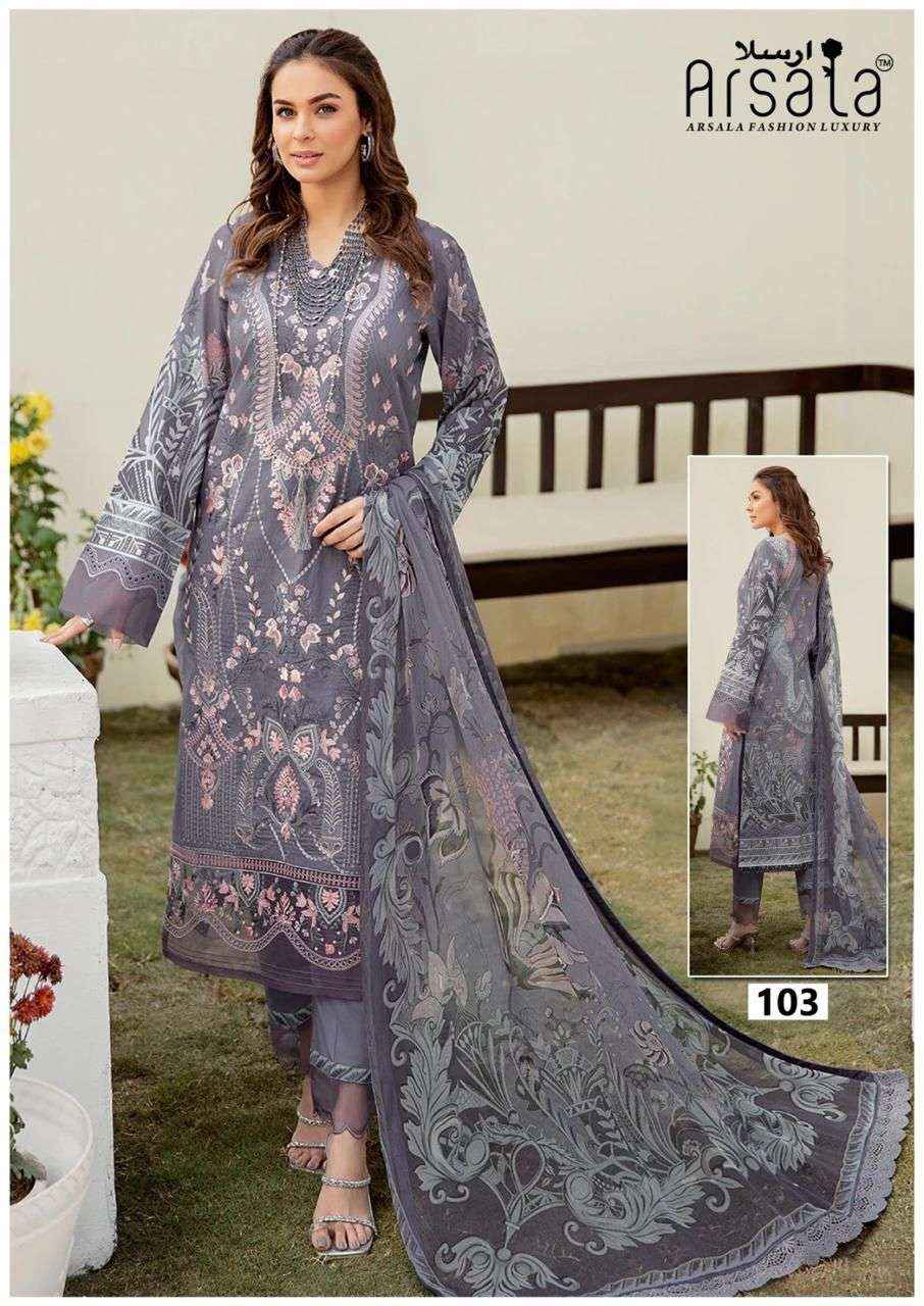 ARSALA FASHION AMARA SUIT WHOLESALE PRICE ( 6 PCS CATALOGUE )