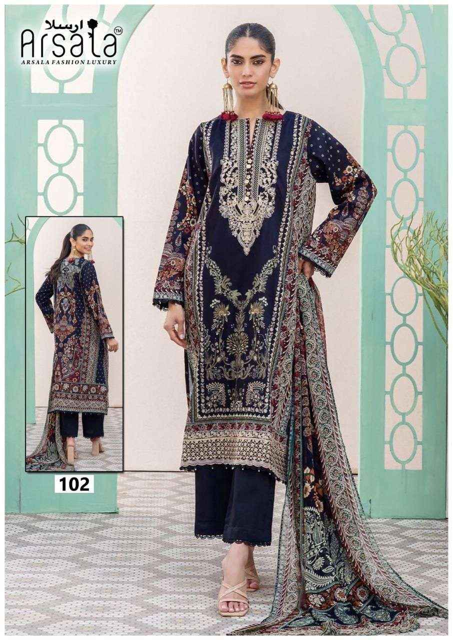 ARSALA FASHION AMARA SUIT WHOLESALE PRICE ( 6 PCS CATALOGUE )