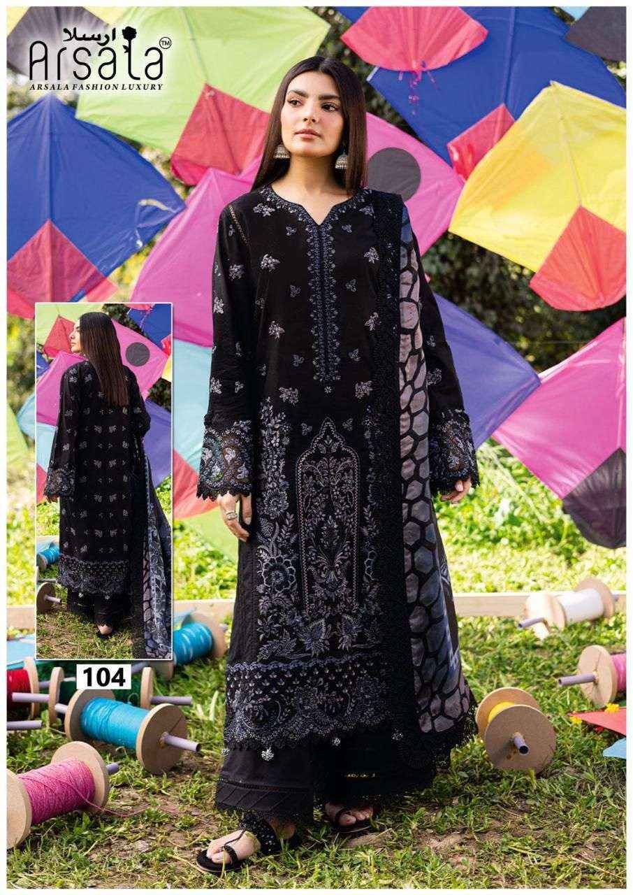 ARSALA FASHION AMARA SUIT WHOLESALE PRICE ( 6 PCS CATALOGUE )