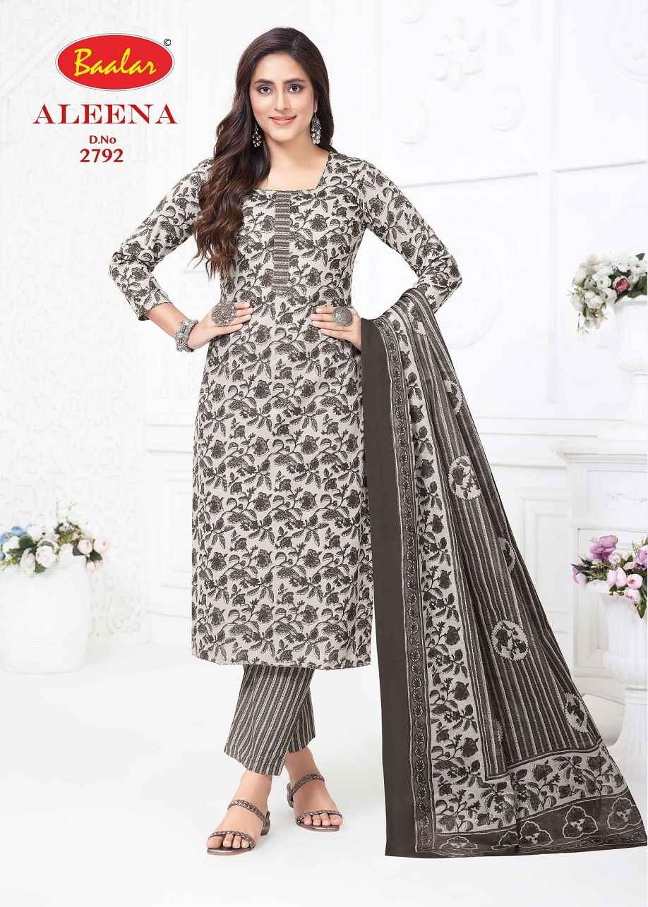 Baalar Cotton Aleena Vol-27 Pure Cotton Dress Material Wholesale Textile Market ( 12 Pcs Catalogue )