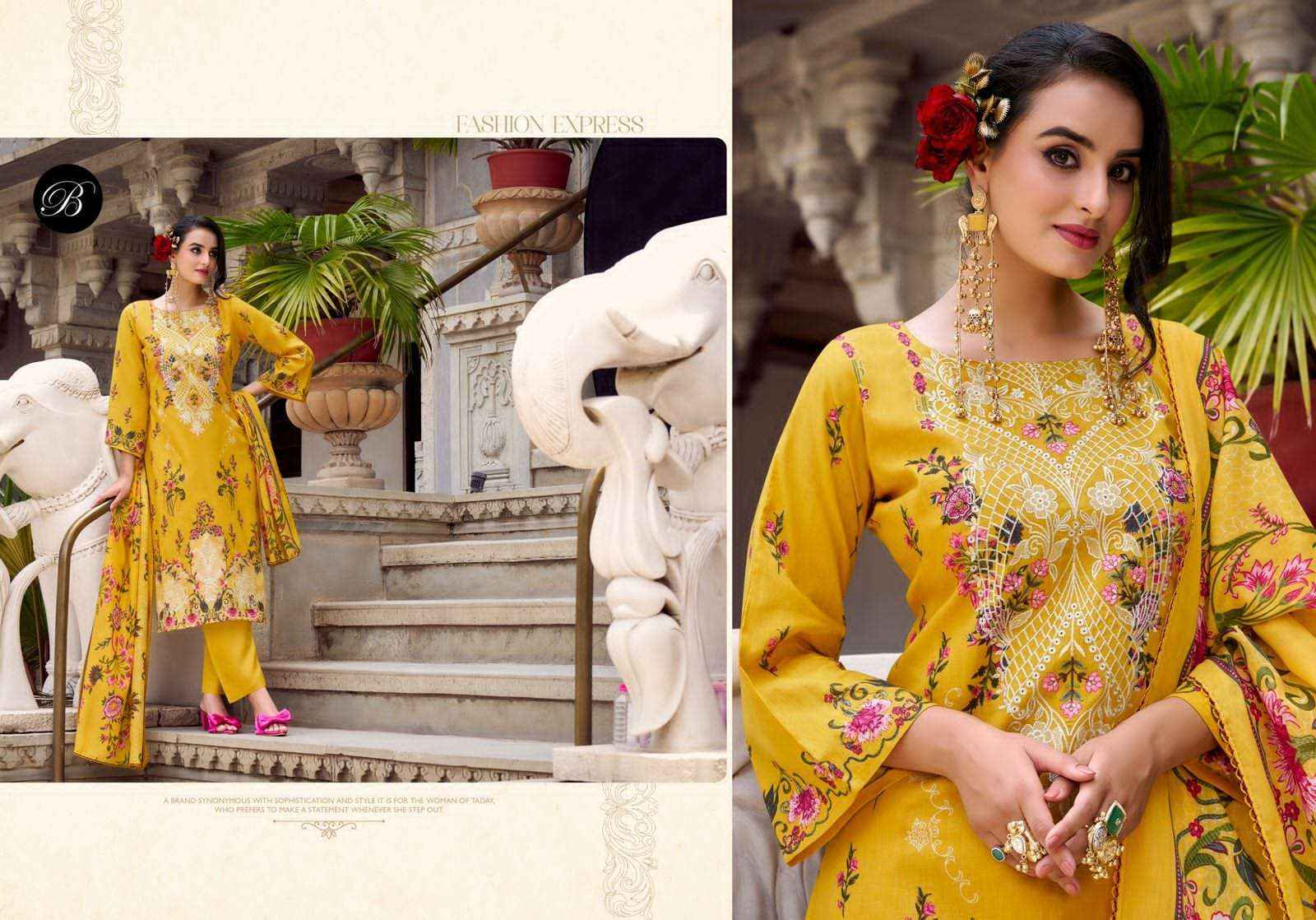 Belliza Naira Vol 118 Premium Designs Cotton Suit Wholesale Price ( 8 Pcs Catalog )