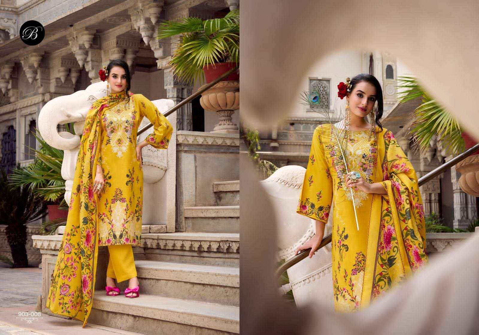 Belliza Naira Vol 118 Premium Designs Cotton Suit Wholesale Price ( 8 Pcs Catalog )