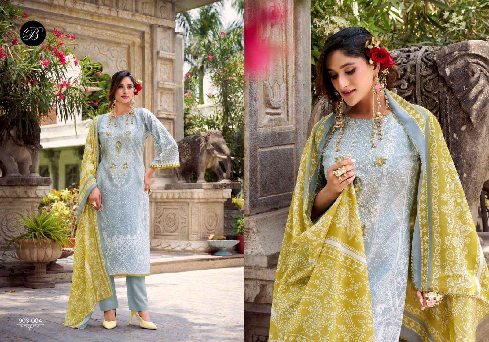 Belliza Naira Vol 118 Premium Designs Cotton Suit Wholesale Price ( 8 Pcs Catalog )