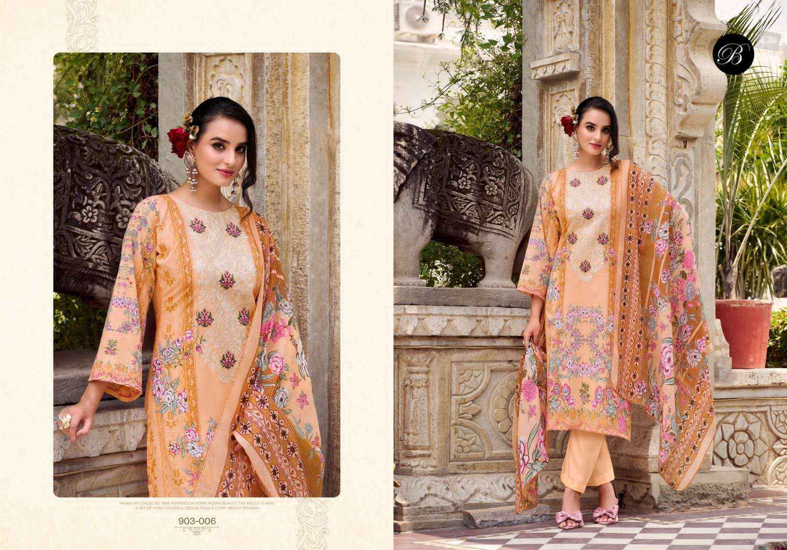 Belliza Naira Vol 118 Premium Designs Cotton Suit Wholesale Price ( 8 Pcs Catalog )