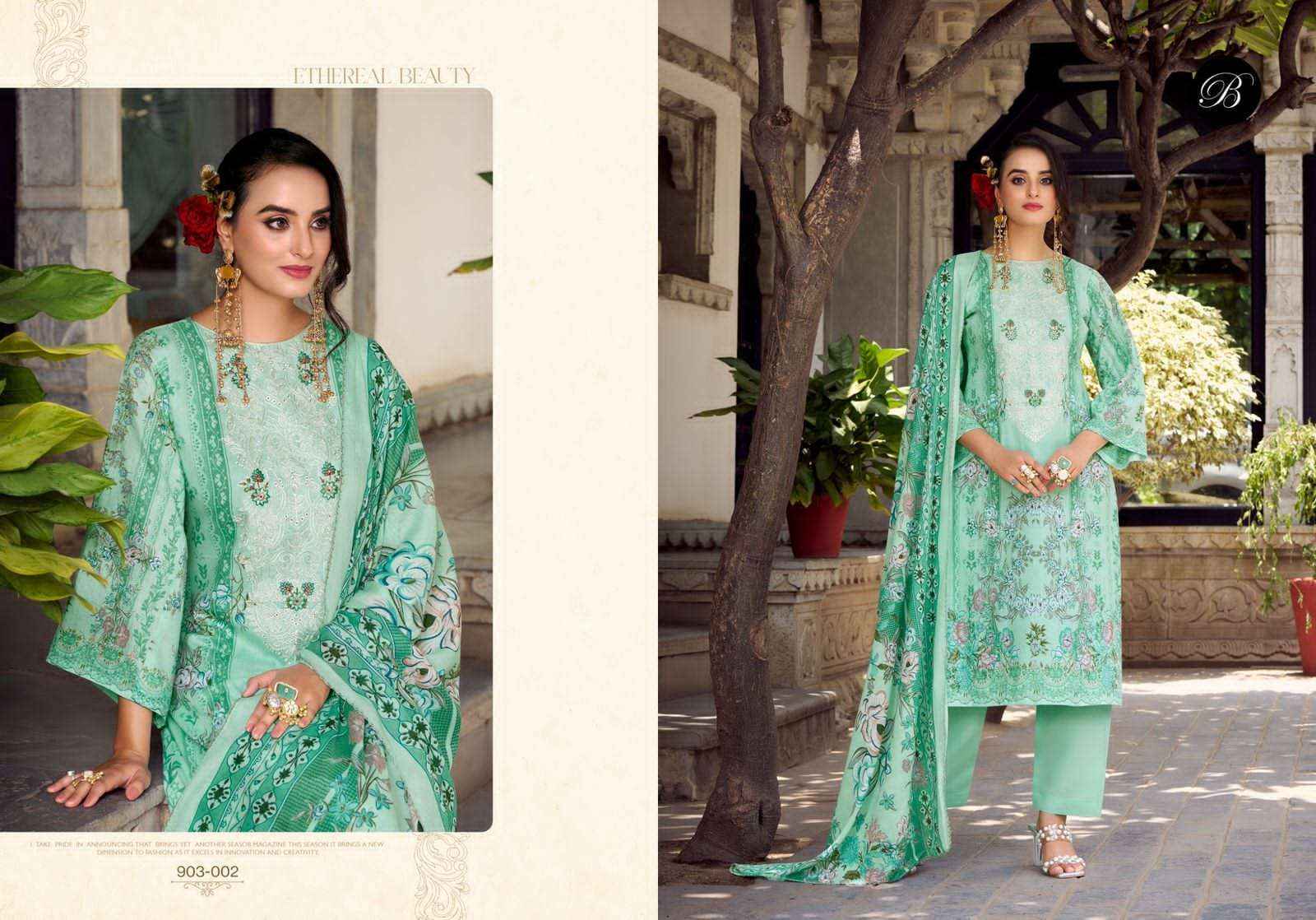 Belliza Naira Vol 118 Premium Designs Cotton Suit Wholesale Price ( 8 Pcs Catalog )