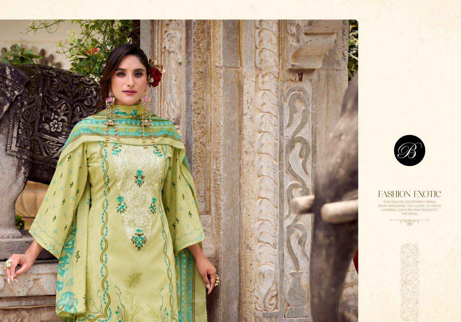 Belliza Naira Vol 118 Premium Designs Cotton Suit Wholesale Price ( 8 Pcs Catalog )