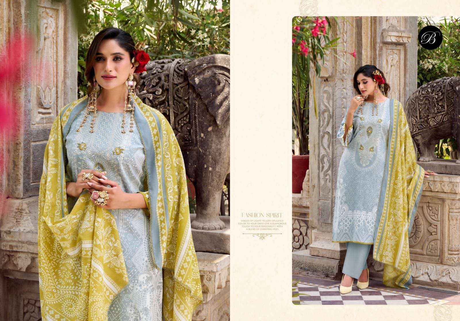 Belliza Naira Vol 118 Premium Designs Cotton Suit Wholesale Price ( 8 Pcs Catalog )