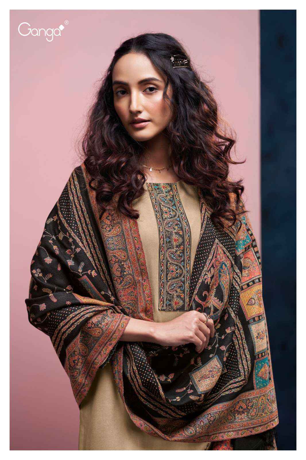 Ganga Fashion Danitza 4009 Winter Collection Ladies Suit New Collection