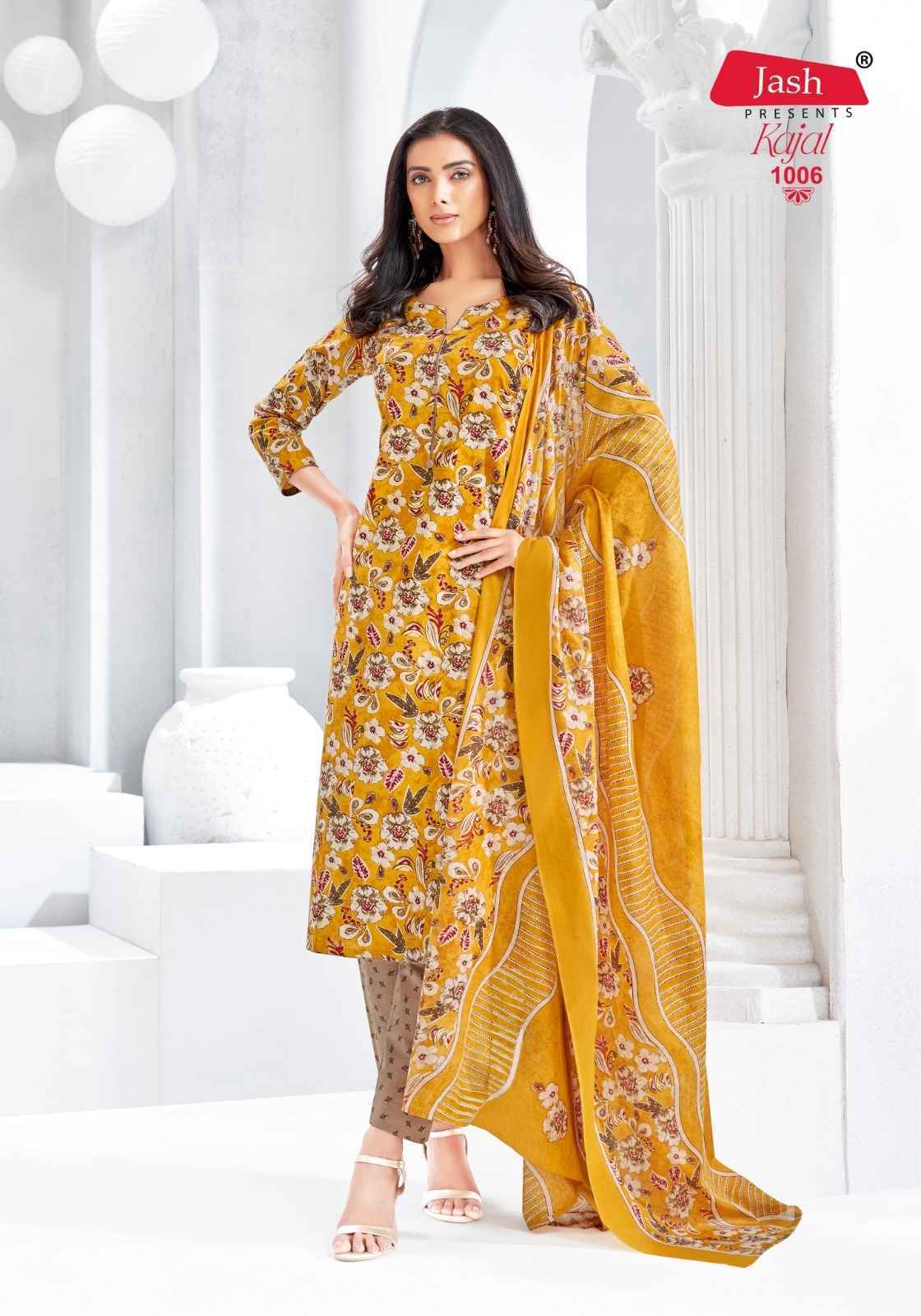 Jash Kajal Vol 1 Cotton Kurti Combo Set Wholesale Price ( 10 Pcs Catalog )