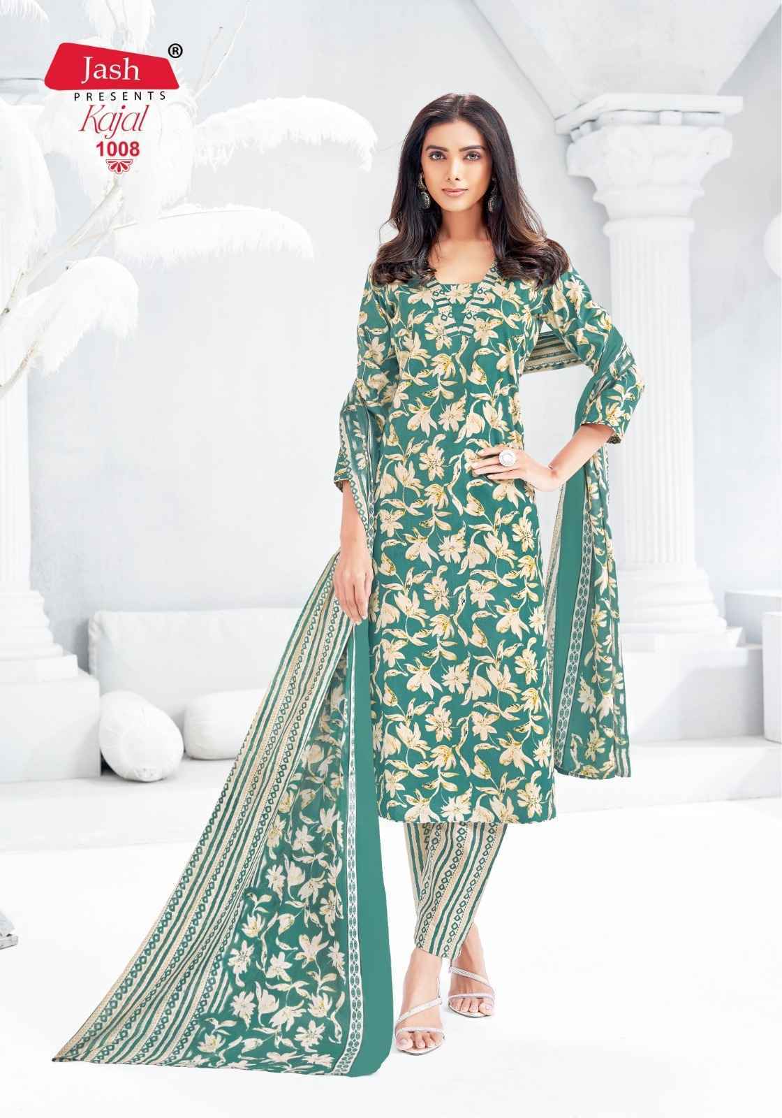 Jash Kajal Vol 1 Cotton Kurti Combo Set Wholesale Price ( 10 Pcs Catalog )