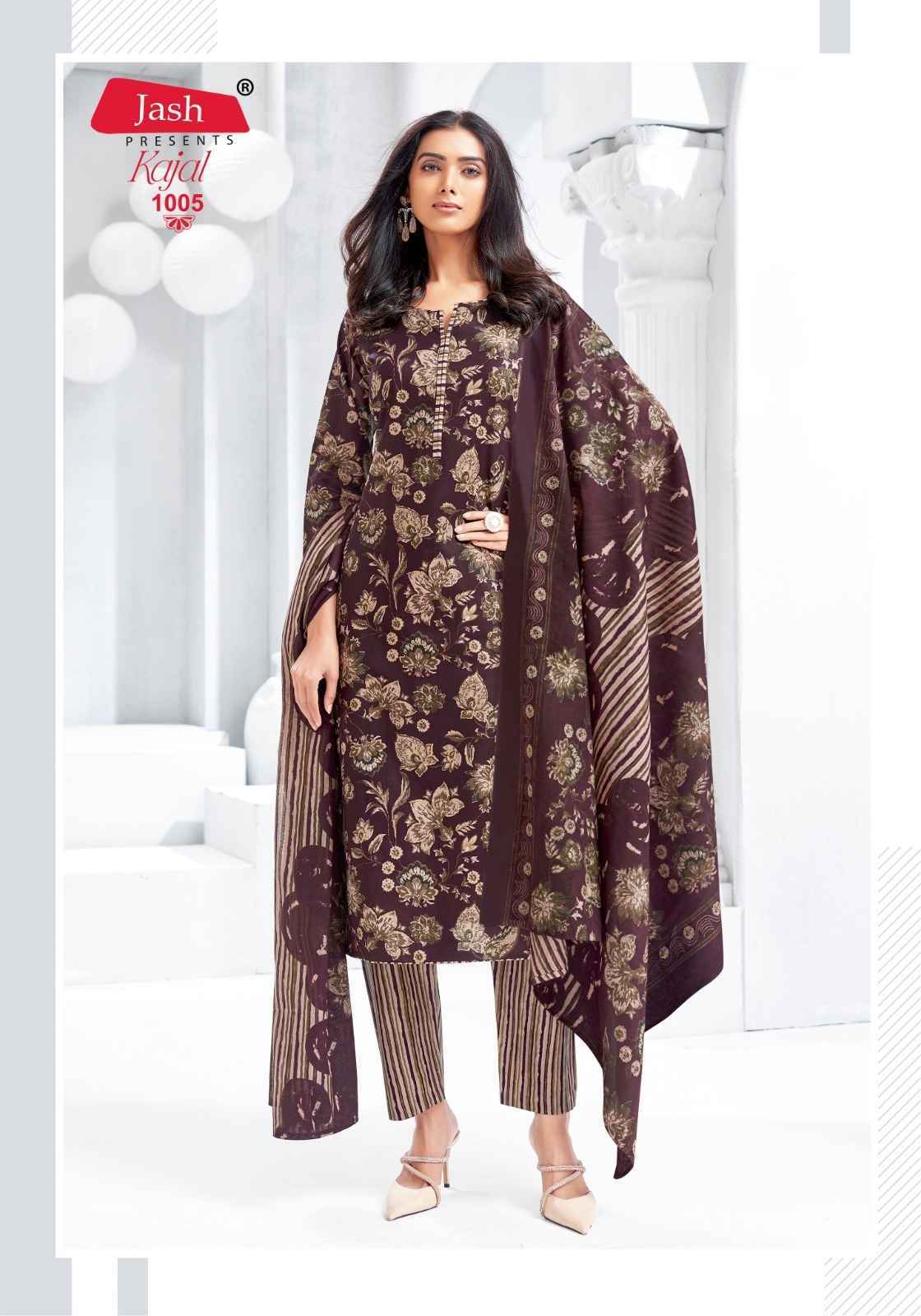 Jash Kajal Vol 1 Cotton Kurti Combo Set Wholesale Price ( 10 Pcs Catalog )