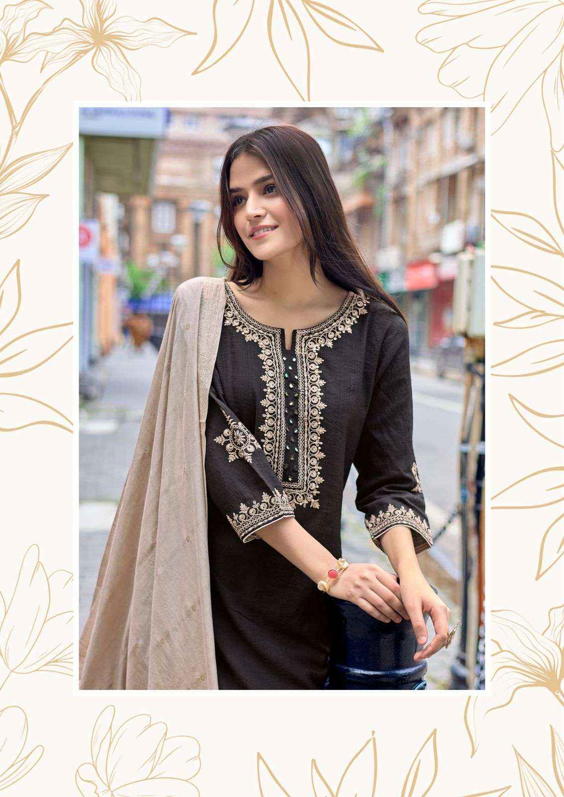 Kadlee Khanak Latest Designs Readymade 3 Piece Pair Catalog Wholesale