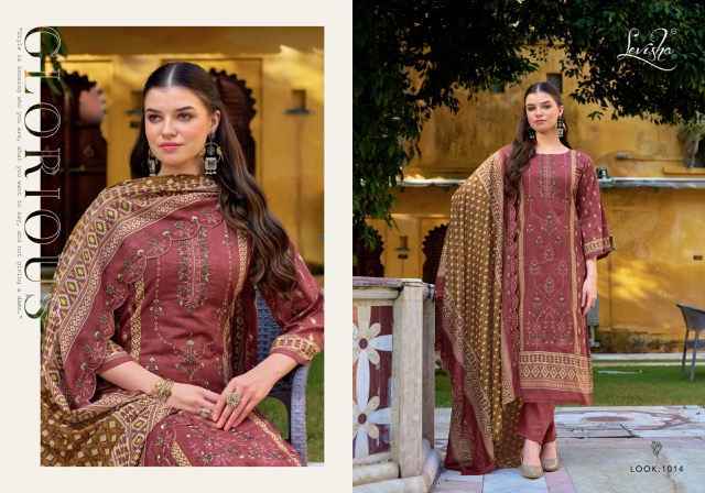 Levisha Madhubala Vol 9 Lawn Cotton Dress Material Wholesale Price ( 6 Pcs Catalog )