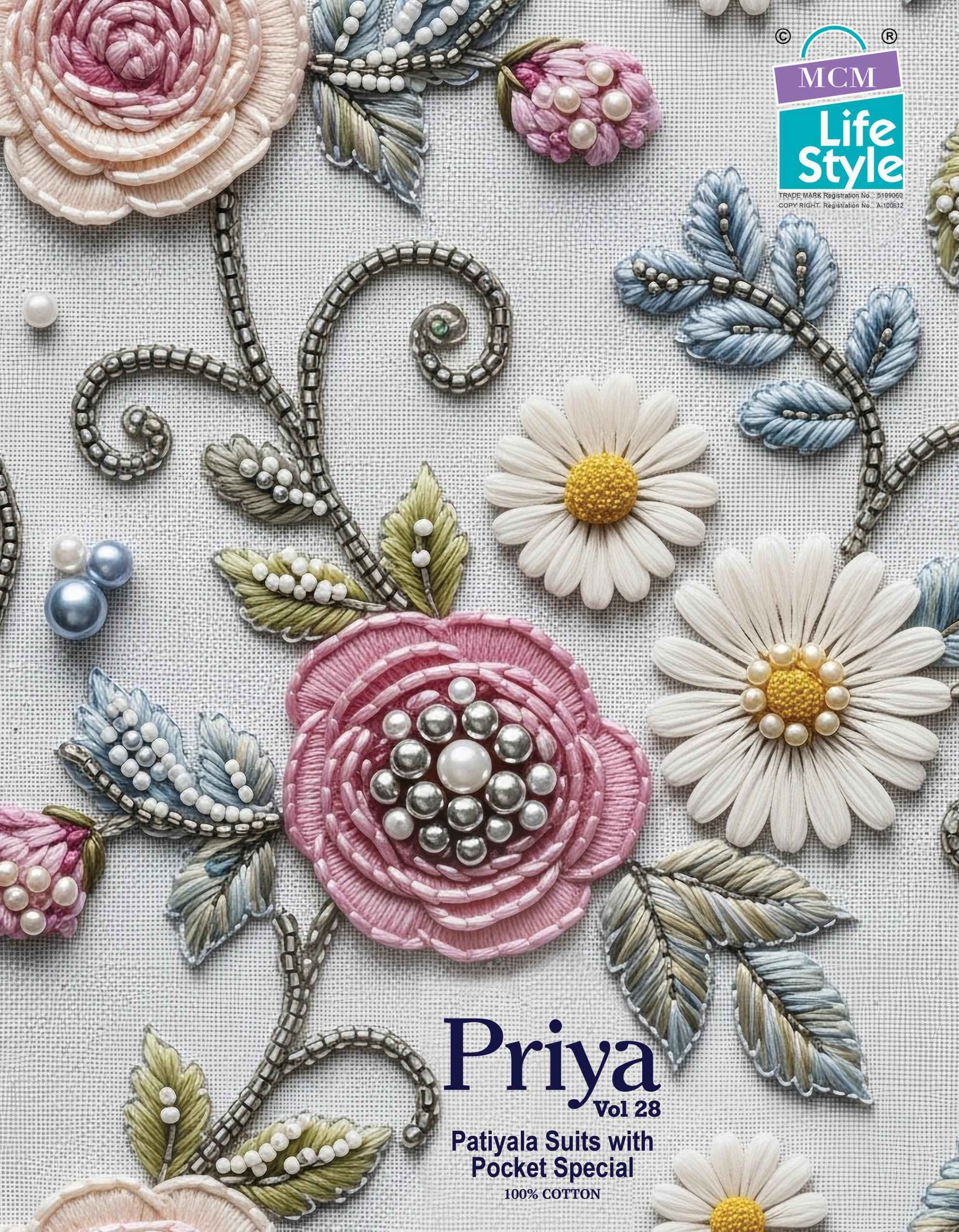 MCM Lifestyle Priya Vol 28 Readymade Cotton Dress Wholesale Price ( 24 Pcs Catalog )