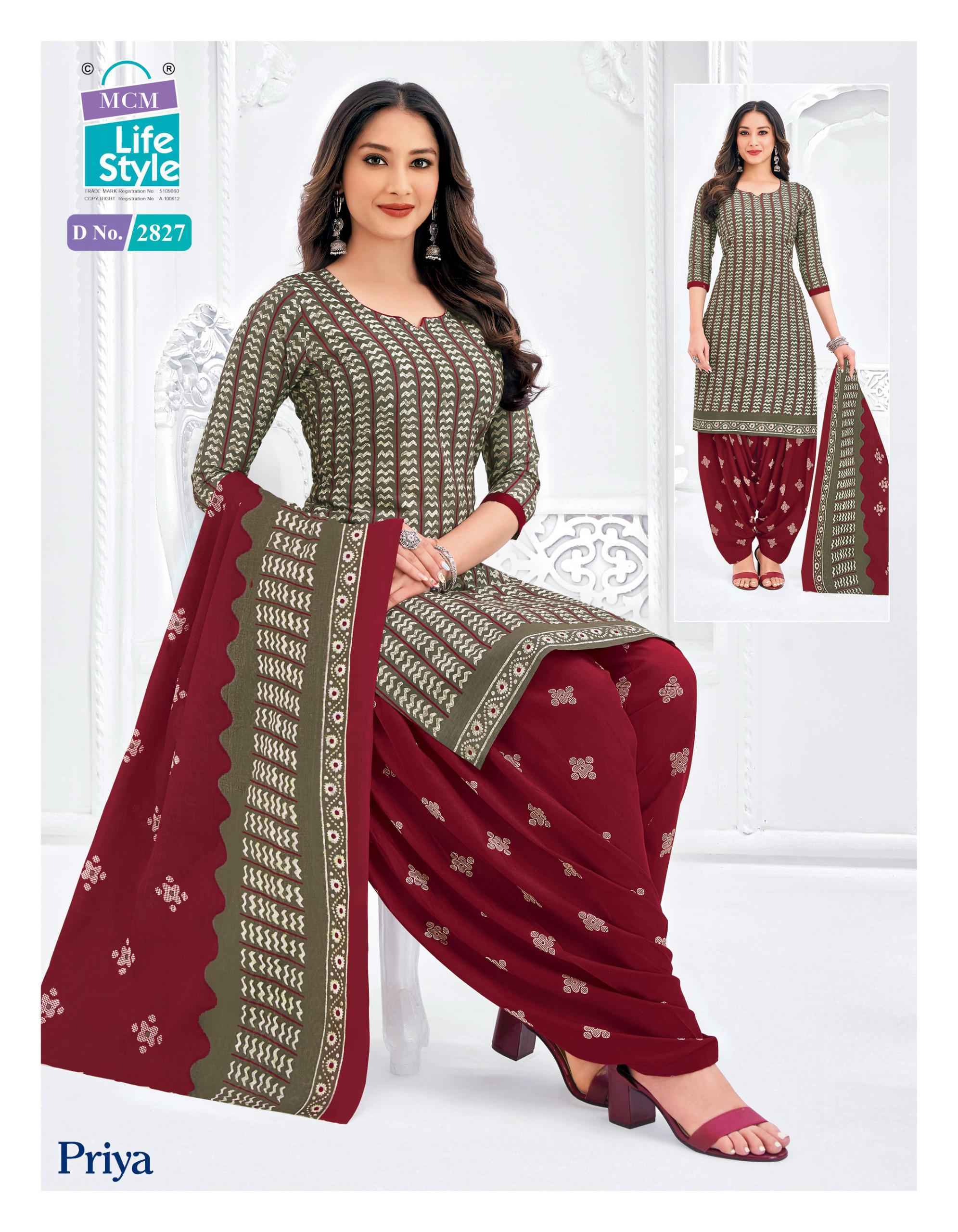 MCM Lifestyle Priya Vol 28 Readymade Cotton Dress Wholesale Price ( 24 Pcs Catalog )