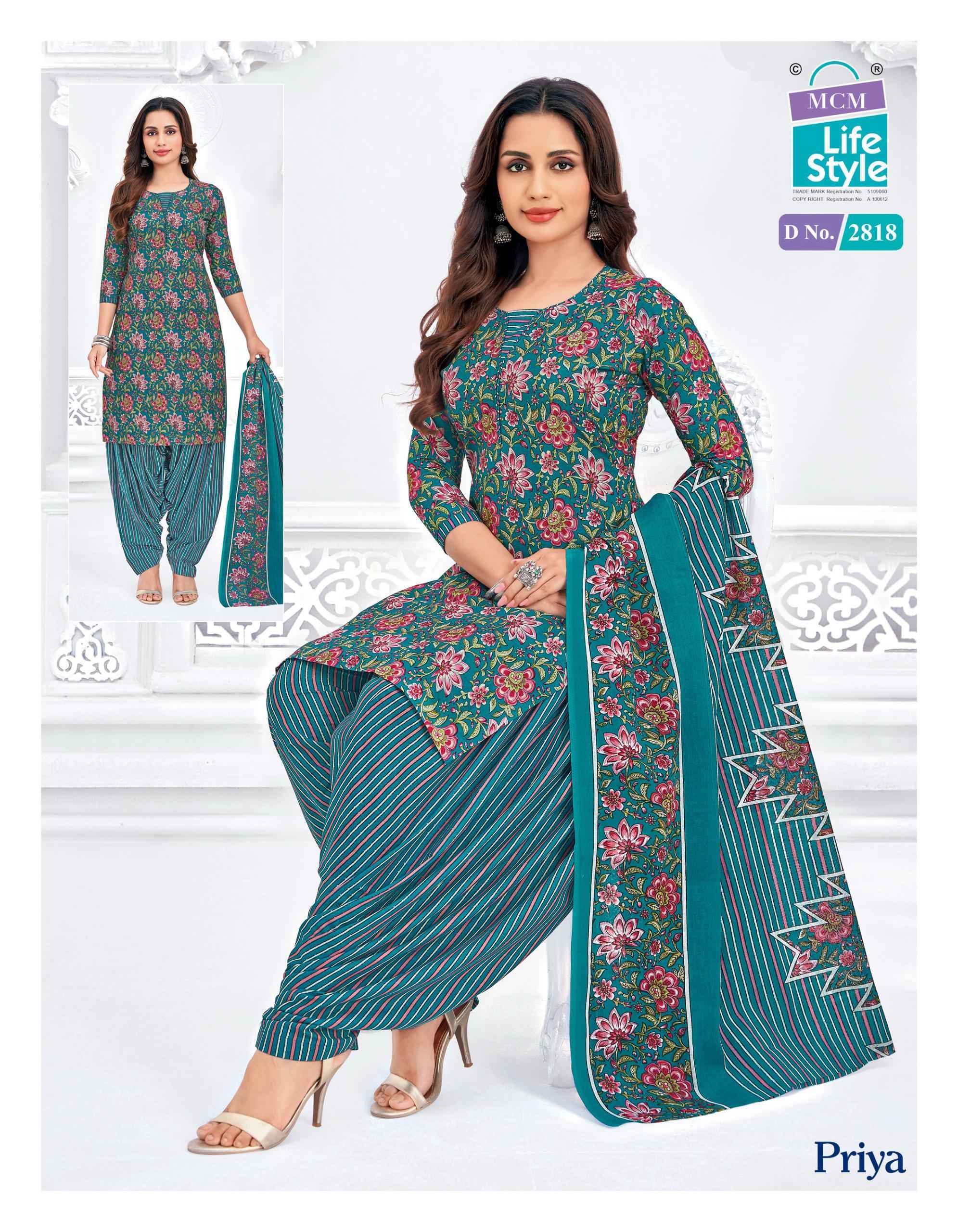 MCM Lifestyle Priya Vol 28 Readymade Cotton Dress Wholesale Price ( 24 Pcs Catalog )