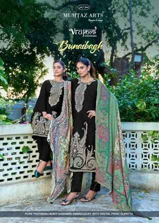 Mumtaz Arts Bunaibagh Pakistani Pashmina Suits Wholesale ( 4 pcs Catalogue )