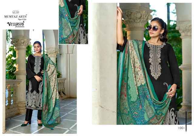 Mumtaz Arts Bunaibagh Pakistani Pashmina Suits Wholesale ( 4 pcs Catalogue )