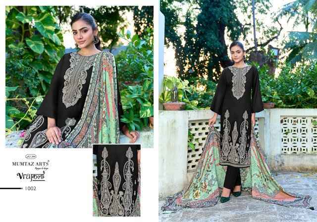 Mumtaz Arts Bunaibagh Pakistani Pashmina Suits Wholesale ( 4 pcs Catalogue )