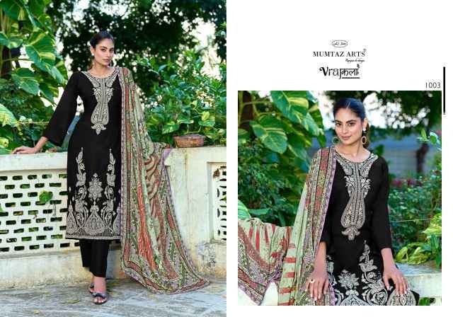 Mumtaz Arts Bunaibagh Pakistani Pashmina Suits Wholesale ( 4 pcs Catalogue )