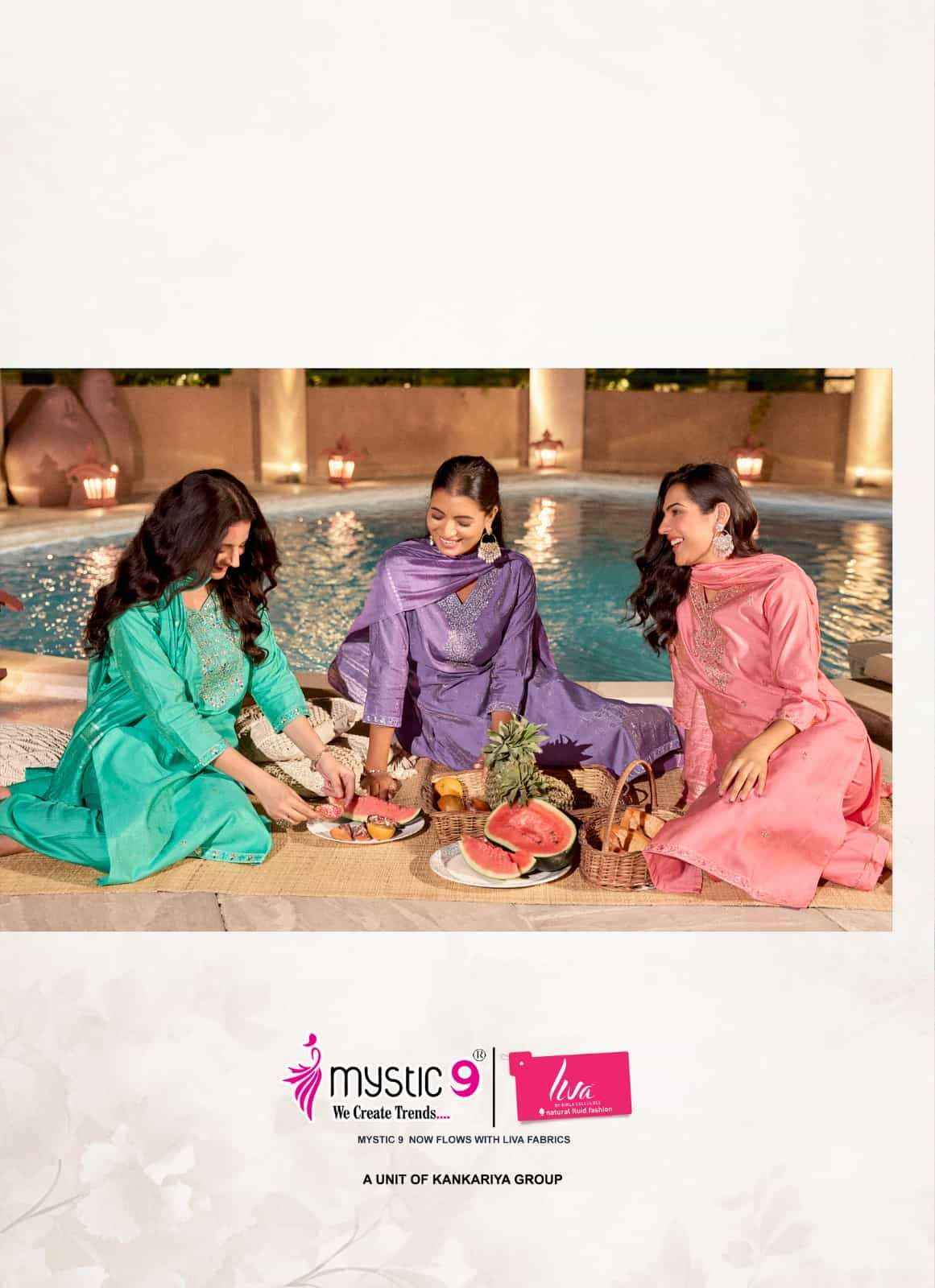 Mystic 9 Kriti Vol 1 Readymade Fancy 3 Piece Sets Catalog Wholesale