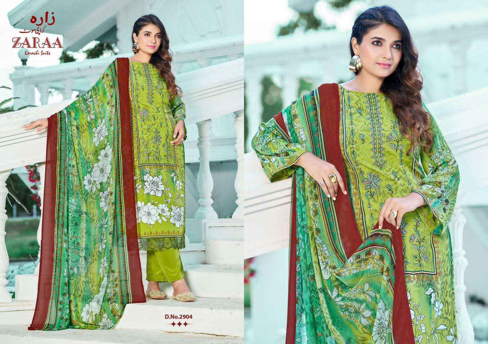 Pakiza Zaraa Hafsa Vol 29 Crape Dress Material Wholesale Price Surat