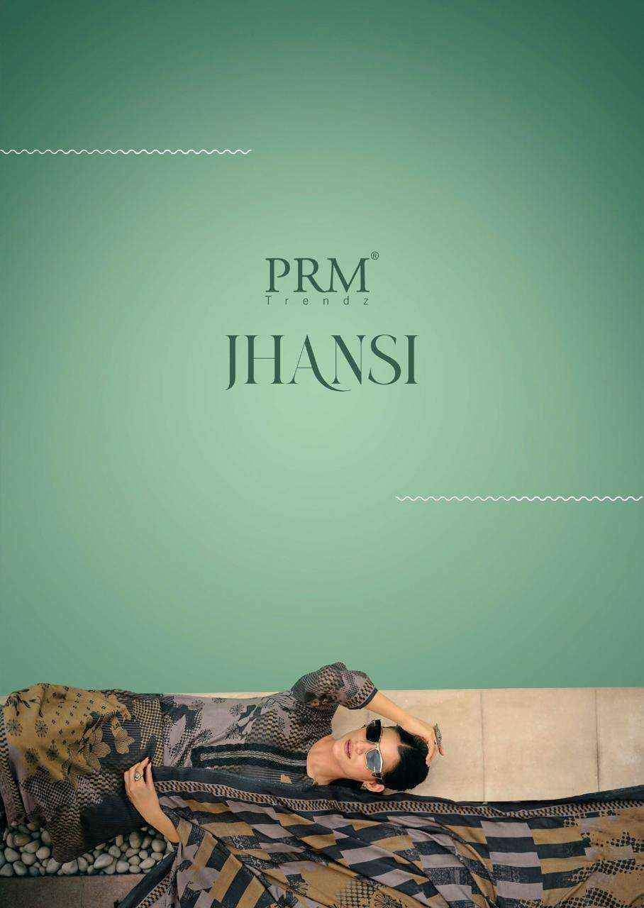 PRM Trendz Jhansi Pashmina Dress Material Collection ( 6 Pcs Catalo )
