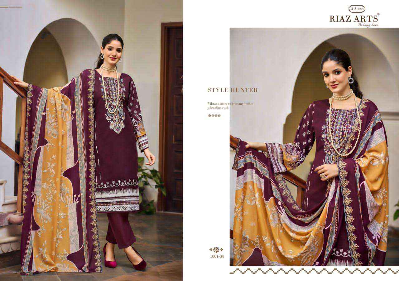 Riaz Arts Bin Saeed Vol 11 Exclusive Cotton Dress Material Wholesale Price ( 6 Pcs Catalog )