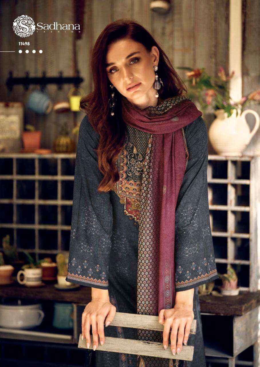 Sadhana Fashion Amariah Fancy Pashmina Winter Wear Collection  Wholesale Price ( 6 Pcs Catalog )