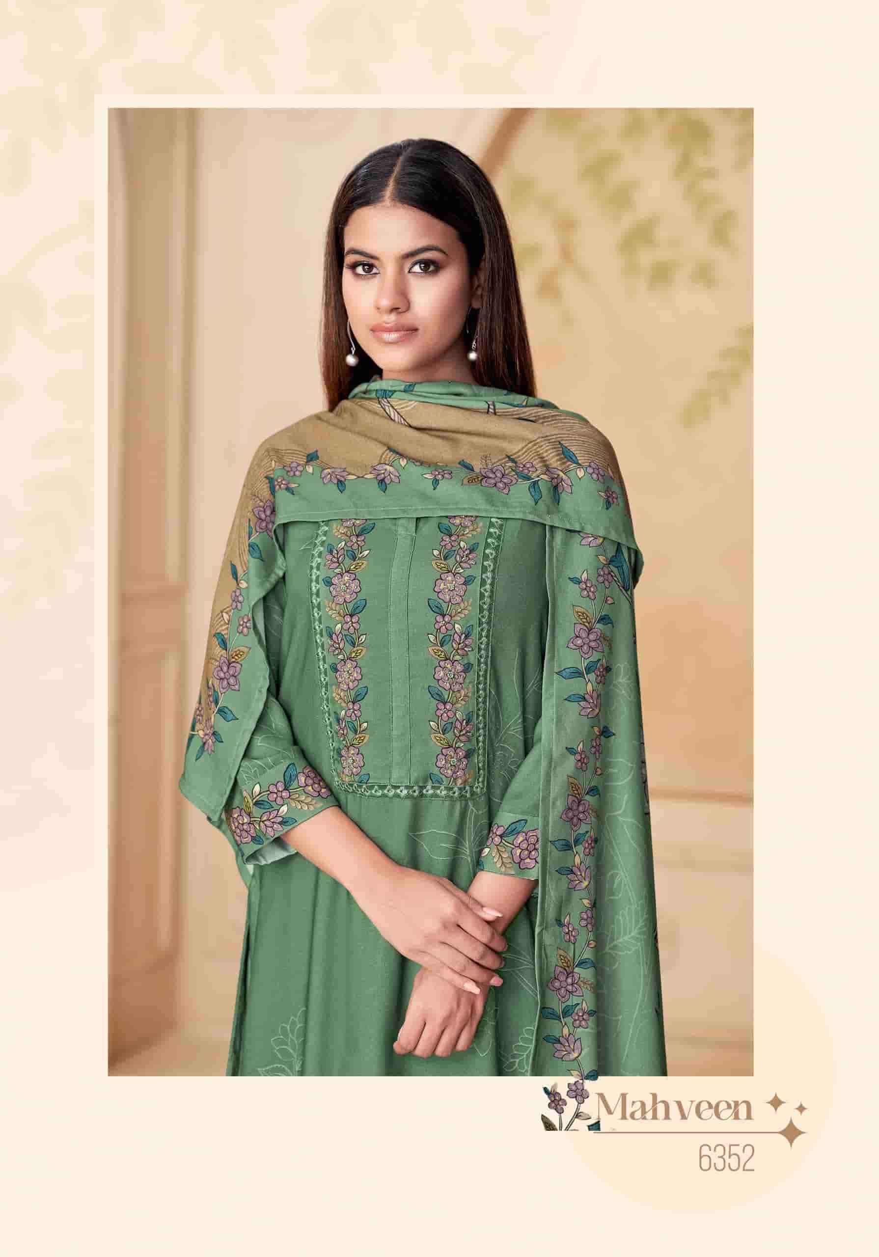 Sahiba Mahveen Winter Wear Pure Pashmina Suit Wholesale Price ( 6 Pcs Catalog )