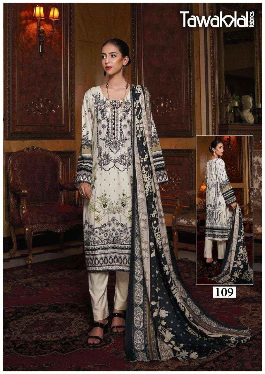 Tawakkal Saba Readymade Karachi Cotton 3 Piece Suits Wholesale Price ( 10 Pcs Catalog )