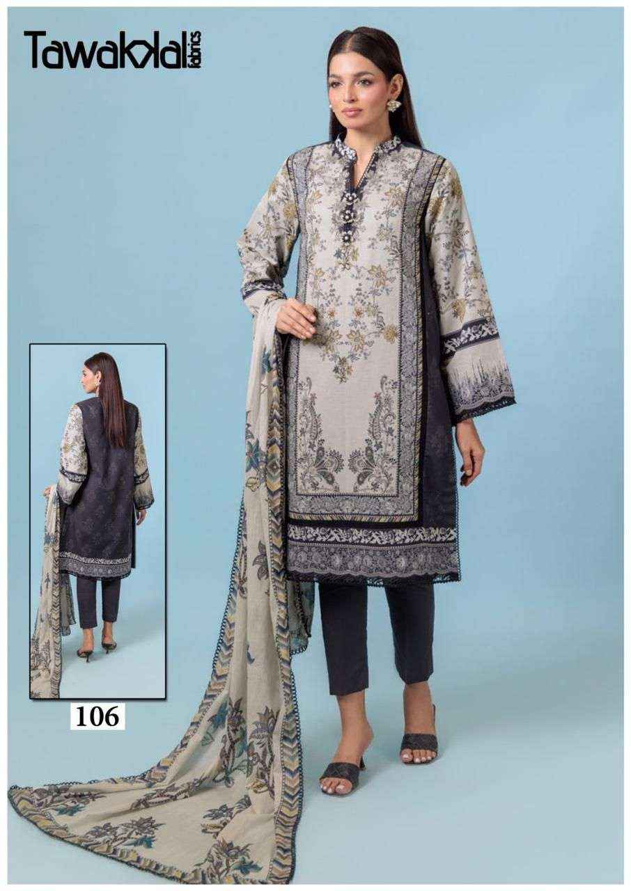 Tawakkal Saba Readymade Karachi Cotton 3 Piece Suits Wholesale Price ( 10 Pcs Catalog )